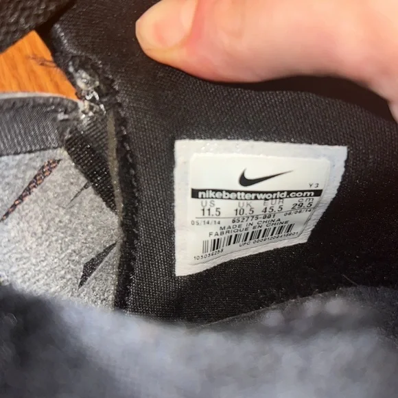 Nike Lunar Hyperquickness Sneakers Men’s 11.5 High Top - Picture 8 of 11